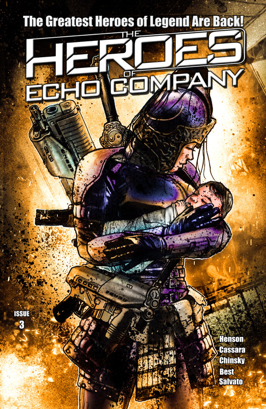 The Heroes of Echo Company #0-4 (2015)