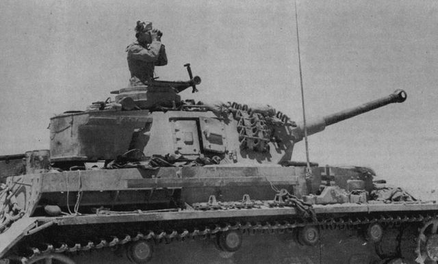 Panzer IV F2 en Túnez. Marzo de 1943