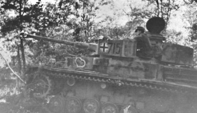Panzer IV Ausf H camino de Anzio. Enero de 1944