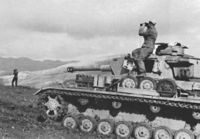 Panzer IV Ausf G de la 21ª Panzer Division en Túnez. Febrero de 1943