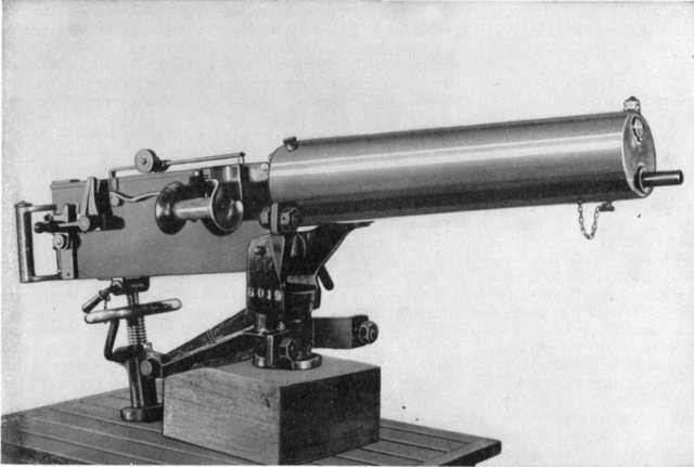 Ametralladora Maxim Modelo 1893 Cal 45