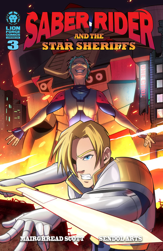 Saber Rider and the Star Sheriffs #1-4 (2016)