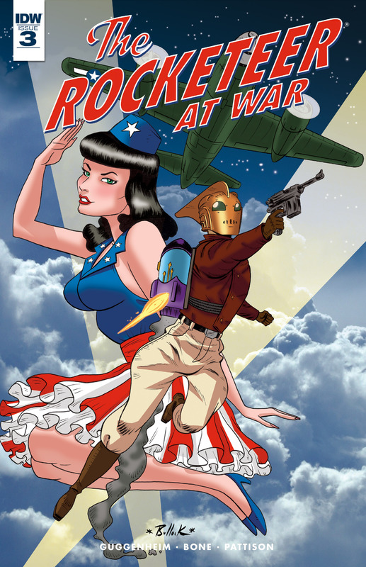 The Rocketeer At War #1-4 (2015-2016) Complete