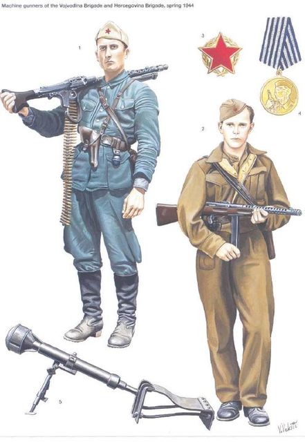 Partisanos yugoslavos 1941-45