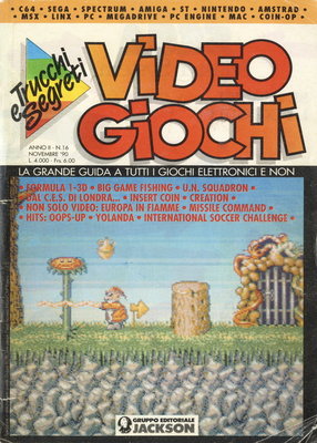 Trucchi e Segreti Videogiochi -  16 Novembre 1990 - ITA