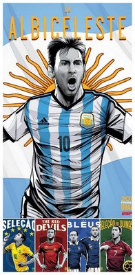 Posters ESPN - FIFA World Cup Brazil 2014