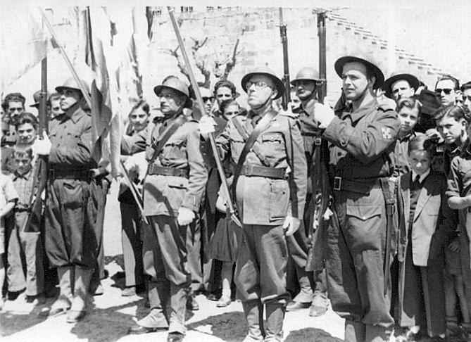 La milicia del Estado Novo, la Legión Portuguesa