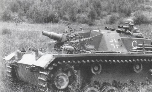 StuG III Ausf D del 189 Sturmgeschütz Abteilung en el Frente Oriental. Primavera de 1942