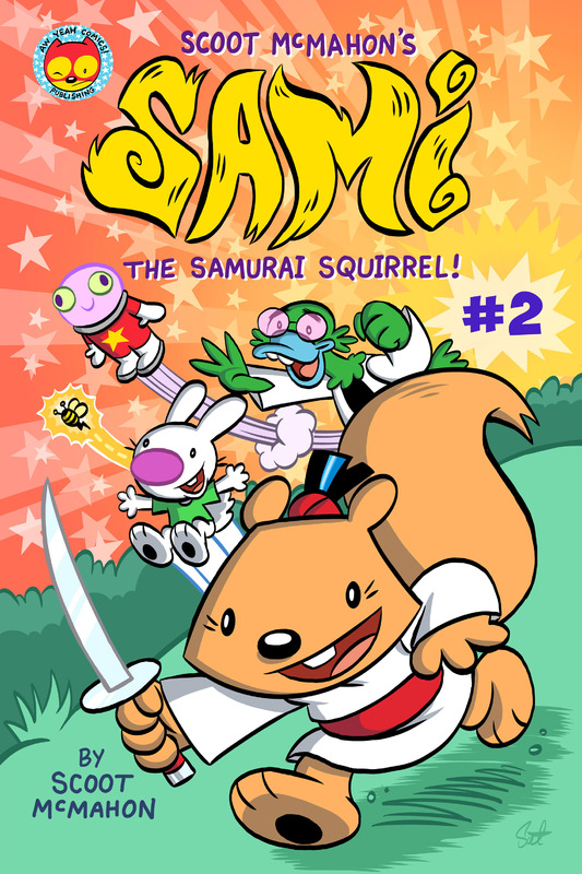 Sami the Samurai Squirrel #1-2 (2014)