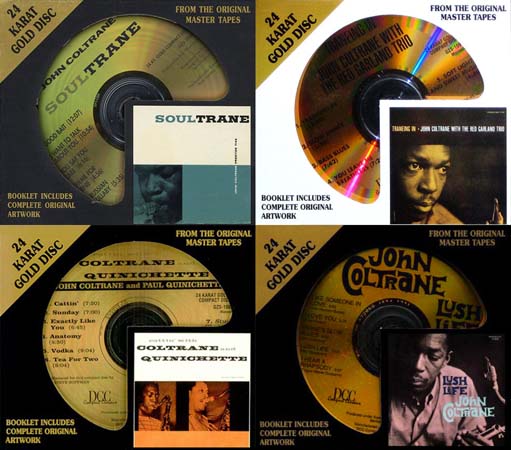 John Coltrane - 4 Albums {DCC, 24-Karat Gold Disc Remastered}