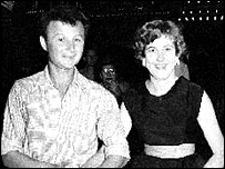 Alex Kurzem con su esposa Patricia