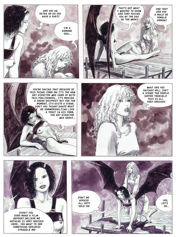 Classic Porn Comics - Milo Manara Hidden Way English